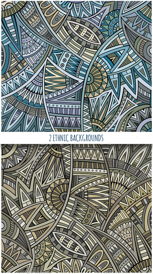GraphicRiver 2 Ethnic Backgrounds 11459056 GraphicRiver 2 Ethnic Backgrounds 11459056