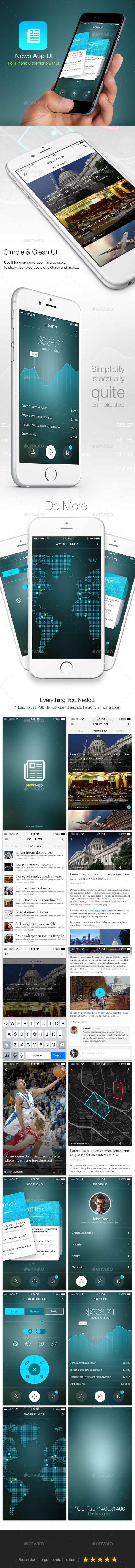 GraphicRiver Flat UI 4 11459591 GraphicRiver Flat UI 4 11459591