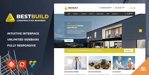 Download BestBuild | Construction & Building WP Theme