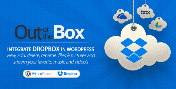 Out-of-the-Box | Dropbox plugin for WordPress