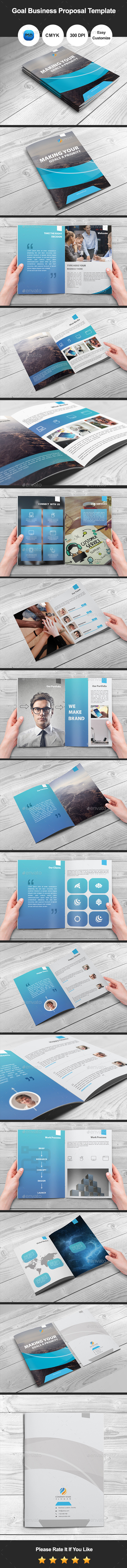 GraphicRiver Goal Business Proposal Template 11471719 GraphicRiver Goal Business Proposal Template 11471719