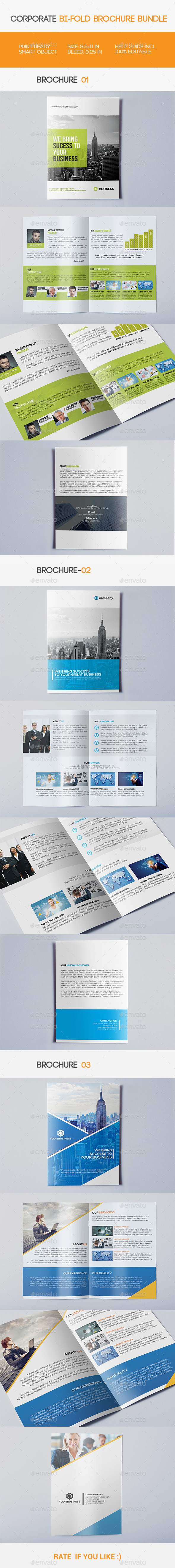 GraphicRiver Corporate Bi-fold Brochure Bundle 11471927 GraphicRiver Corporate Bi-fold Brochure Bundle 11471927