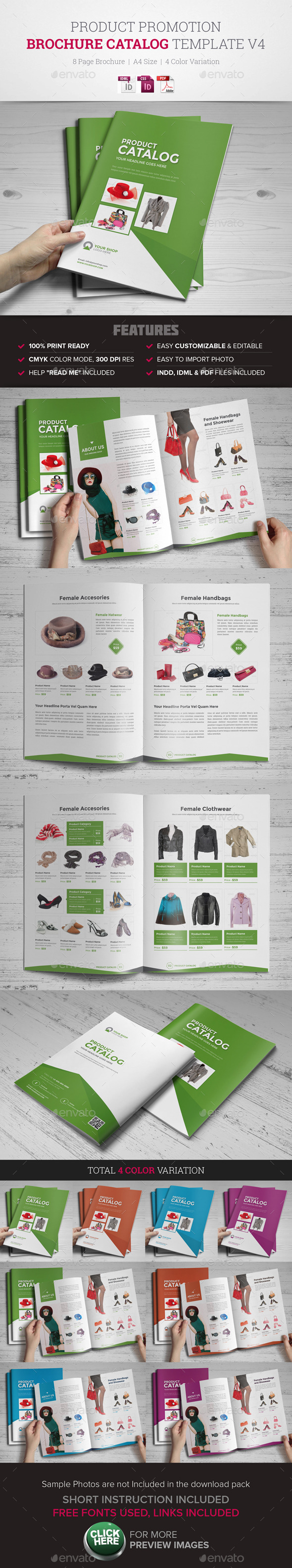 GraphicRiver Product Promotion Catalog InDesign Template v4 11473441 GraphicRiver Product Promotion Catalog InDesign Template v4 11473441