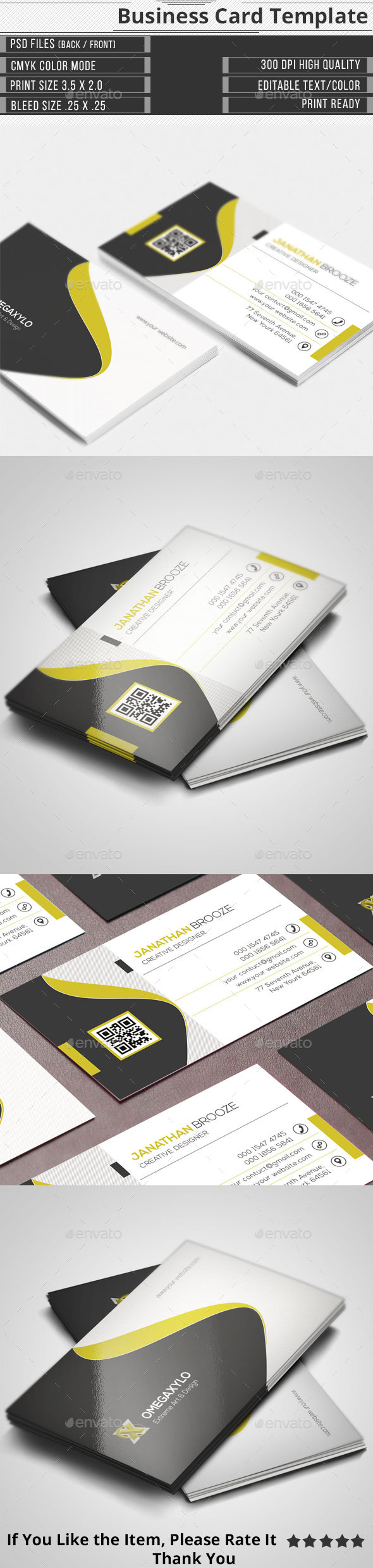 GraphicRiver Corporate Business Card 11475335 GraphicRiver Corporate Business Card 11475335