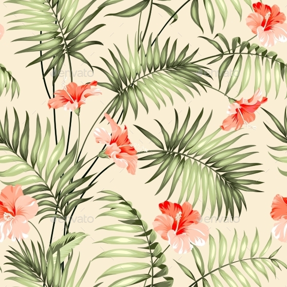 GraphicRiver Seamless Pattern Of a Palm 11476038 GraphicRiver Seamless Pattern Of a Palm 11476038