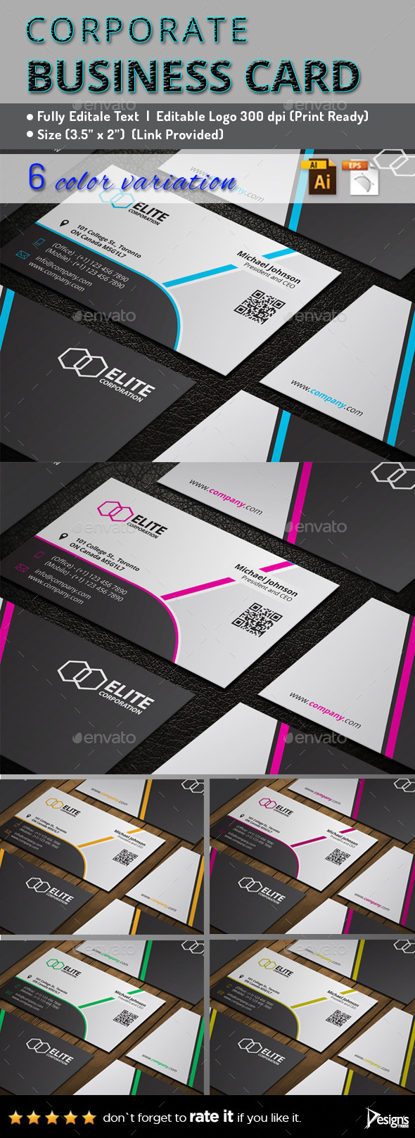GraphicRiver Business Card 142 11476058 GraphicRiver Business Card 142 11476058
