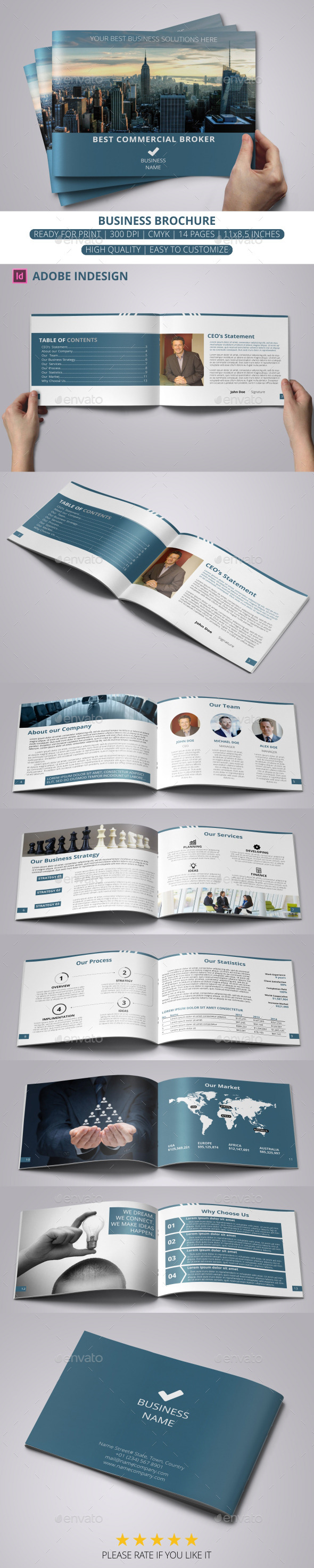 GraphicRiver Business Brochure 11413062 GraphicRiver Business Brochure 11413062