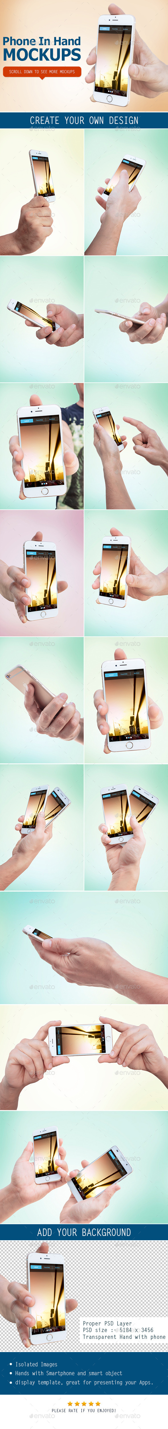 GraphicRiver Smartphone in Hand Mockup 11476488 GraphicRiver Smartphone in Hand Mockup 11476488