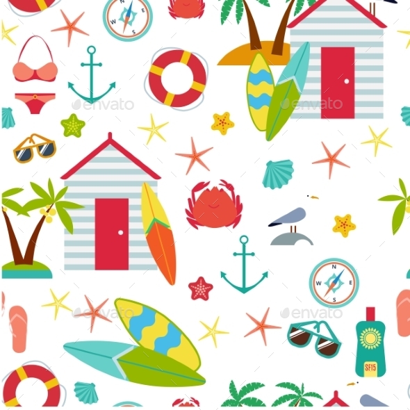 GraphicRiver Seamless Pattern With Flat Travel Icons 11476651 GraphicRiver Seamless Pattern With Flat Travel Icons 11476651