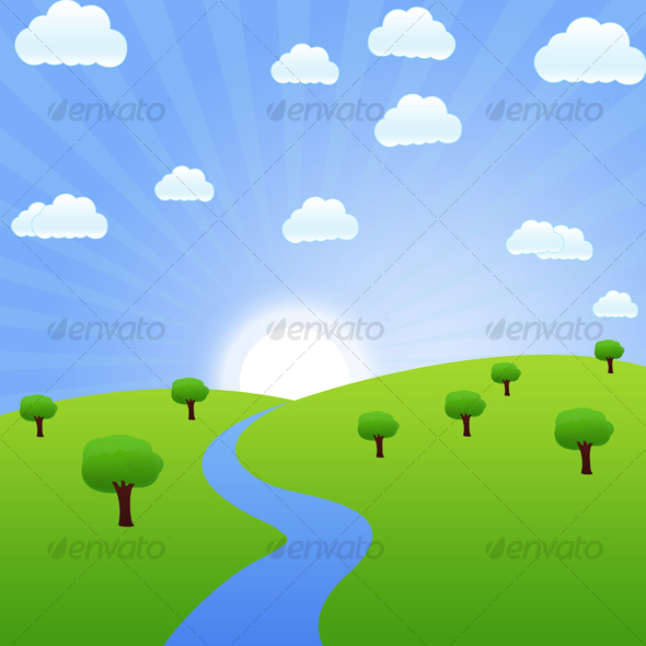Landscape View #2 - Nature Backgrounds