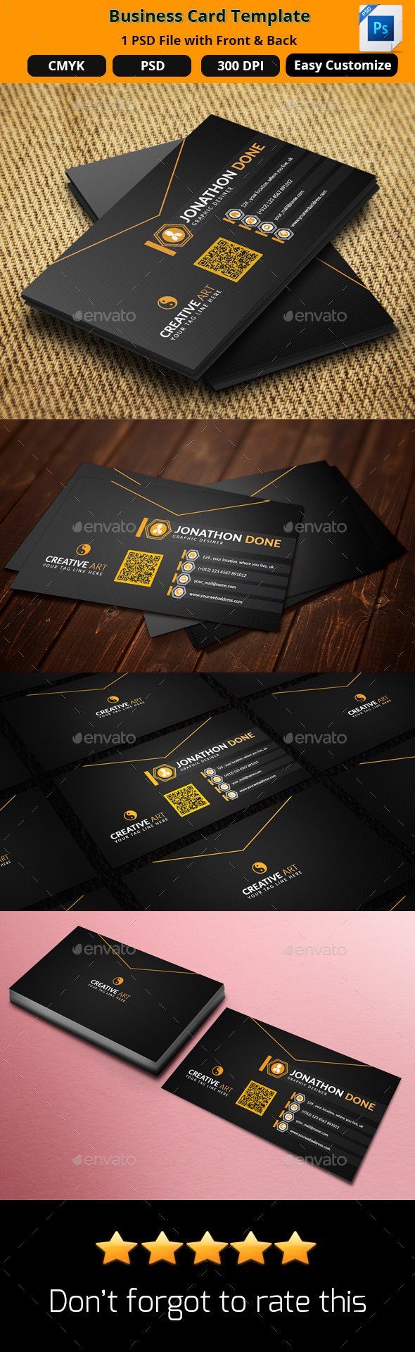 GraphicRiver Creative Business Card 109 11476862 GraphicRiver Creative Business Card 109 11476862