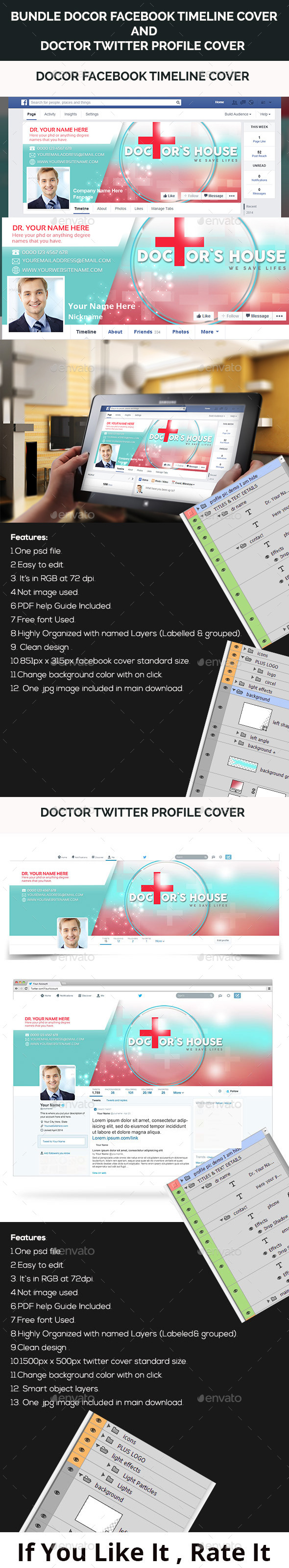 GraphicRiver Bundle Doctor Facebook and Twitter Covers 11477348 GraphicRiver Bundle Doctor Facebook and Twitter Covers 11477348