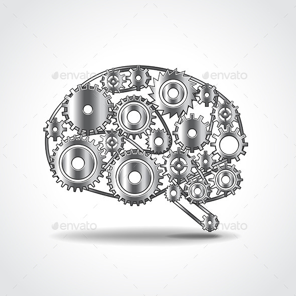 GraphicRiver Brain of Gears Vector Illustration 11477663 GraphicRiver Brain of Gears Vector Illustration 11477663