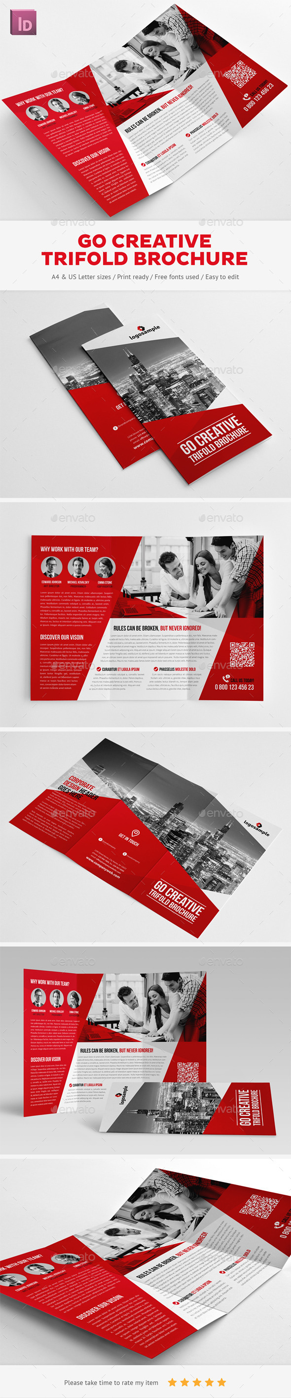 GraphicRiver Go Creative Trifold Brochure 11477894 GraphicRiver Go Creative Trifold Brochure 11477894