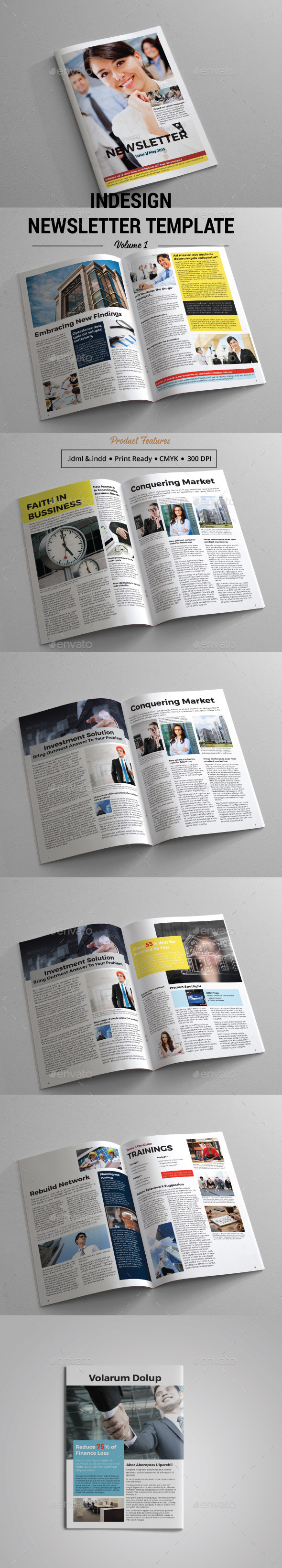 GraphicRiver A4 Newsletter Template 11478065 GraphicRiver A4 Newsletter Template 11478065
