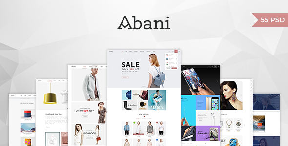 Abani - Multi Purpose eCommerce PSD Template