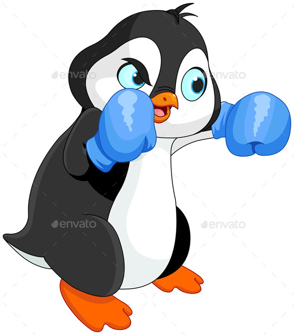 GraphicRiver Penguin Boy Boxer 11482214 GraphicRiver Penguin Boy Boxer 11482214