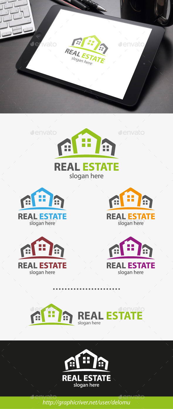 GraphicRiver Real Estate Logo 11457834 GraphicRiver Real Estate Logo 11457834