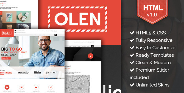 ThemeForest OLEN Multipurpose Responsive Corporate HTML5 Template 11425477 ThemeForest OLEN Multipurpose Responsive Corporate HTML5 Template 11425477