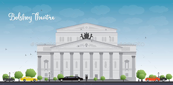 GraphicRiver Bolshoy Theatre in Moscow 11489350 GraphicRiver Bolshoy Theatre in Moscow 11489350
