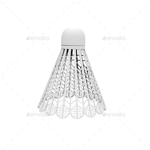GraphicRiver Isolated Plastic Shuttlecock 11492094 GraphicRiver Isolated Plastic Shuttlecock 11492094