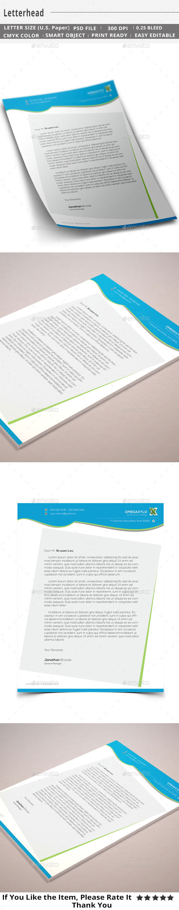 GraphicRiver Corporate Letterhead 11493163 GraphicRiver Corporate Letterhead 11493163