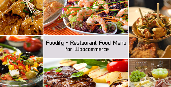 Foodify - Restaurant Food Menu for Woocommerce