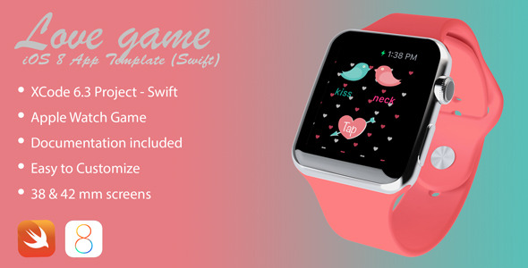 CodeCanyon Love Game Apple Watch app in Swift 11493981 CodeCanyon Love Game Apple Watch app in Swift 11493981