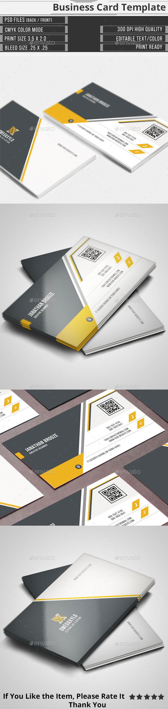 GraphicRiver Corporate Business Card 11494263 GraphicRiver Corporate Business Card 11494263
