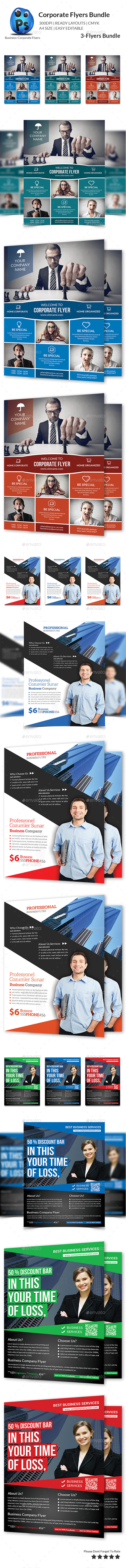 GraphicRiver Corporate Business Flyer Bundle 11494293 GraphicRiver Corporate Business Flyer Bundle 11494293