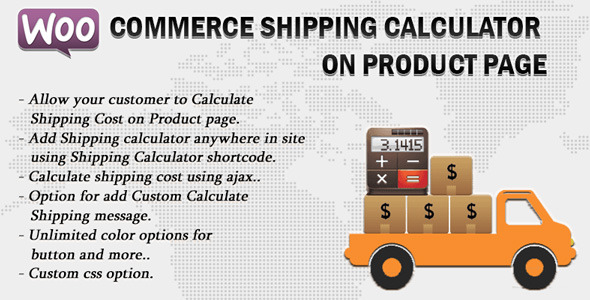 CodeCanyon Woocommerce Shipping Calculator On Product Page 11496815 CodeCanyon Woocommerce Shipping Calculator On Product Page 11496815