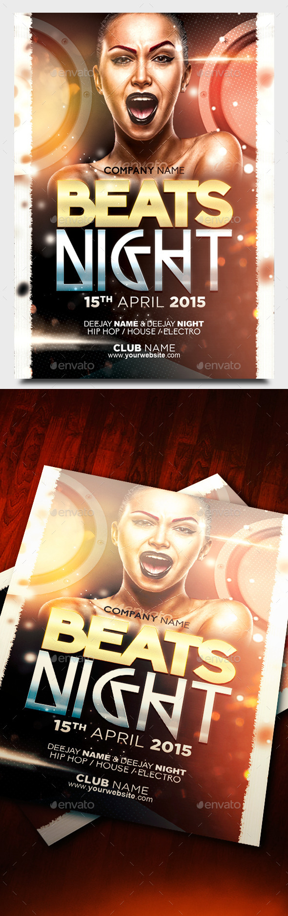 GraphicRiver Beats Night Flyer Template 11497259 GraphicRiver Beats Night Flyer Template 11497259