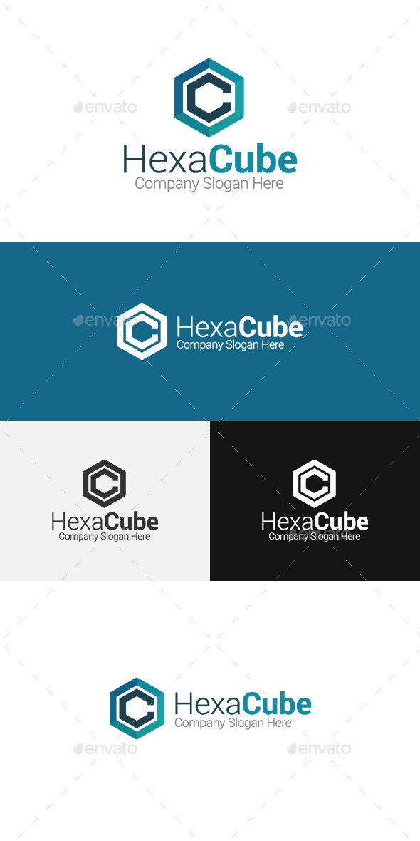 GraphicRiver Hexa Cube C LetterLogo 11497665 GraphicRiver Hexa Cube C LetterLogo 11497665