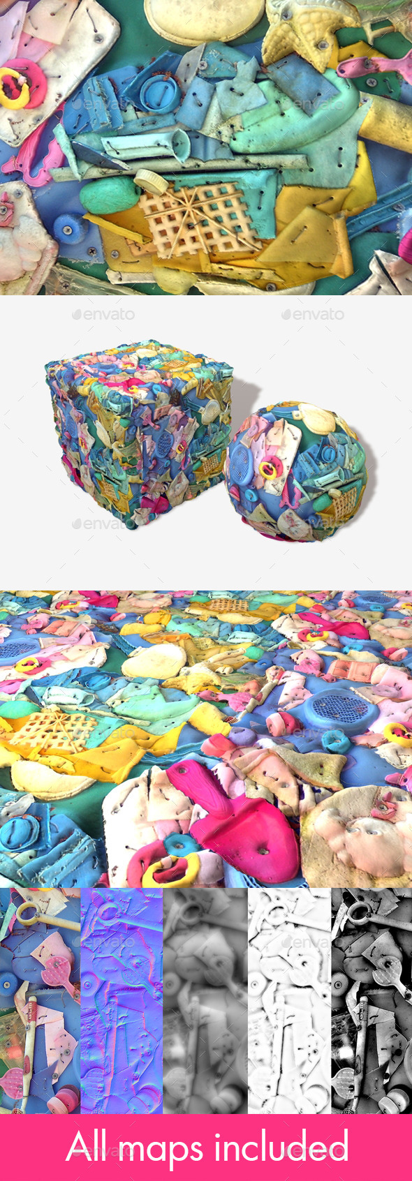 3DOcean Plastic Junk Seamless Texture 11498768 3DOcean Plastic Junk Seamless Texture 11498768