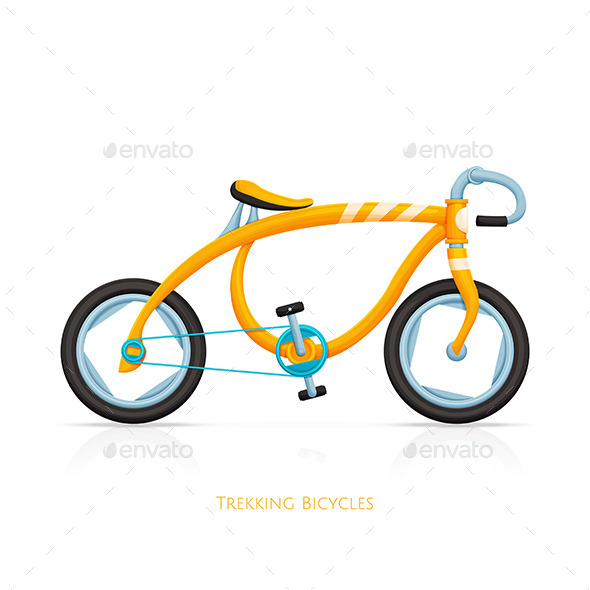 GraphicRiver Trekking Bicycles One 11499873 GraphicRiver Trekking Bicycles One 11499873