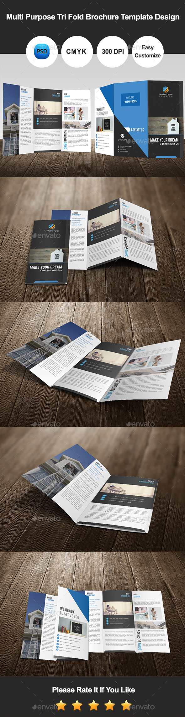 GraphicRiver Multi Purpose Tri Fold Brochure Template Design 11502614 GraphicRiver Multi Purpose Tri Fold Brochure Template Design 11502614
