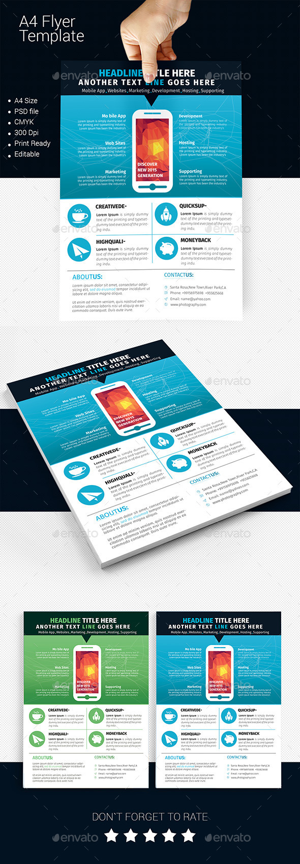 GraphicRiver A4 Business Flyer Template 06 11503177 GraphicRiver A4 Business Flyer Template 06 11503177