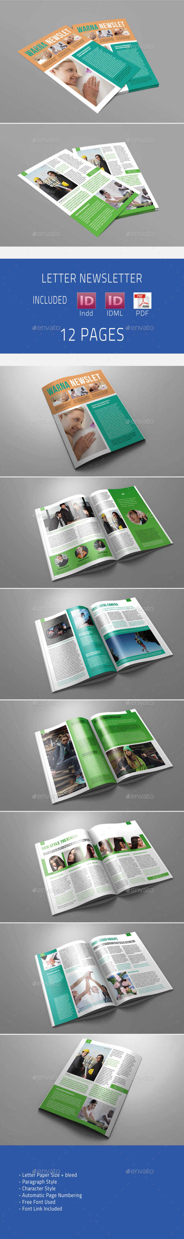 GraphicRiver Letter Newsletter 11503307 GraphicRiver Letter Newsletter 11503307