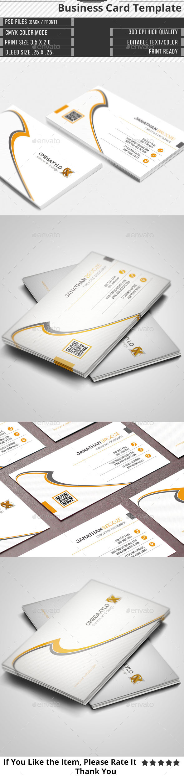 GraphicRiver Corporate Business Card 11504609 GraphicRiver Corporate Business Card 11504609
