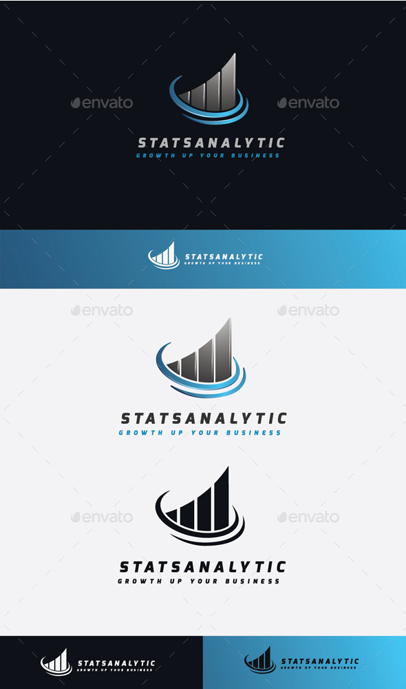 GraphicRiver Stats Analytic Logo 11506737 GraphicRiver Stats Analytic Logo 11506737
