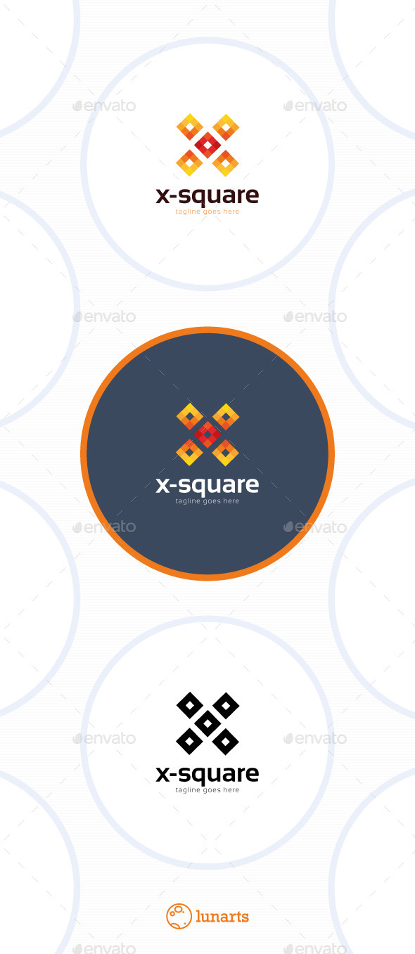 GraphicRiver X-Square Logo Letter X 11506755 GraphicRiver X-Square Logo Letter X 11506755