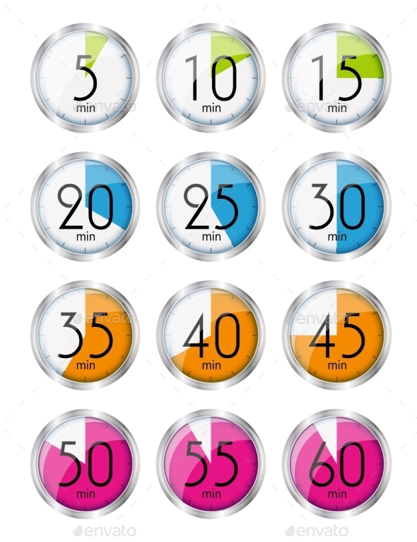GraphicRiver Silver Watch Designation Minutes 11506988 GraphicRiver Silver Watch Designation Minutes 11506988