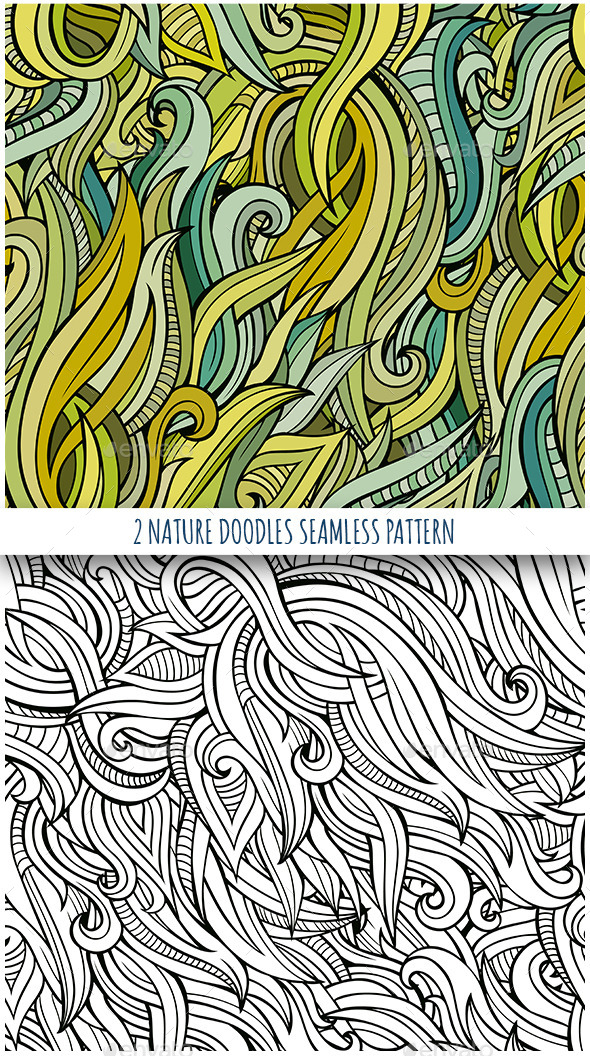 GraphicRiver 2 Nature Seamless Patterns 11507365 GraphicRiver 2 Nature Seamless Patterns 11507365