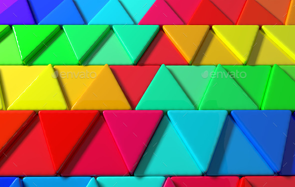 colored triangles (Misc) Photo Download