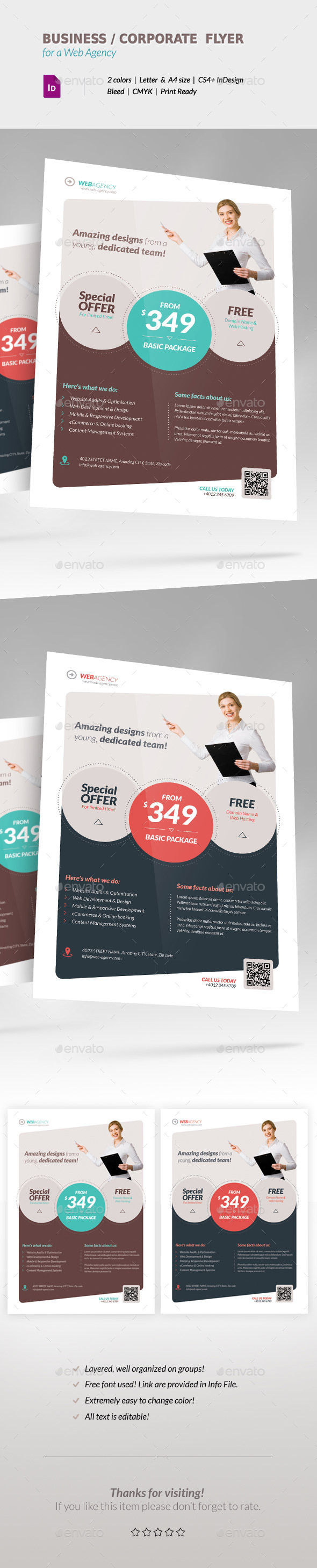GraphicRiver Business Corporate Flyer for Web Agency 11507690 GraphicRiver Business Corporate Flyer for Web Agency 11507690