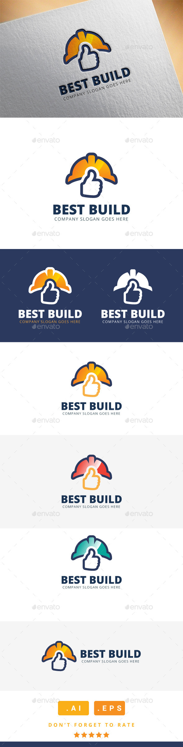 GraphicRiver Best Build Logo 11508165 GraphicRiver Best Build Logo 11508165