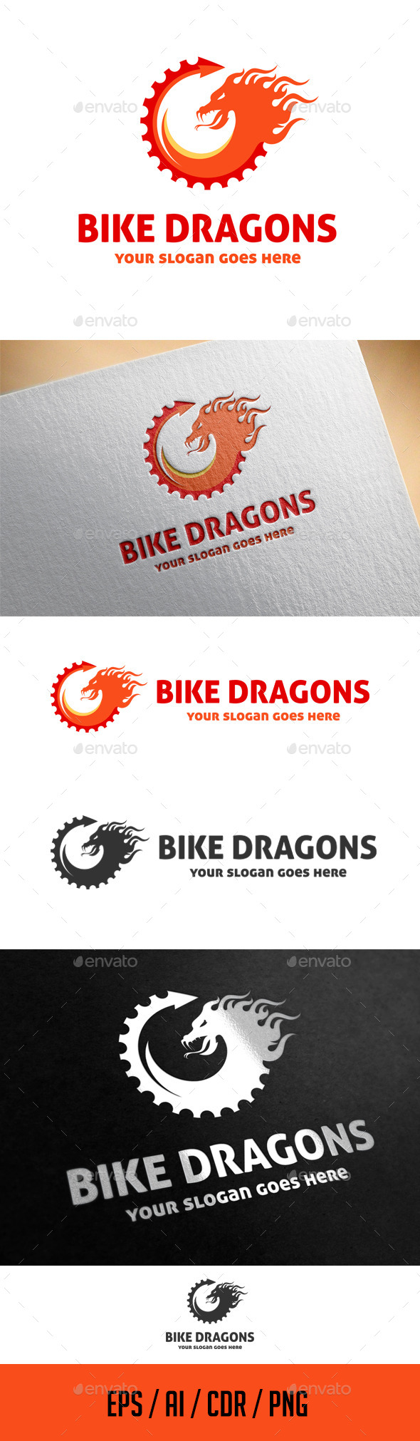 GraphicRiver Bike Dragons Logo Template 11508719 GraphicRiver Bike Dragons Logo Template 11508719