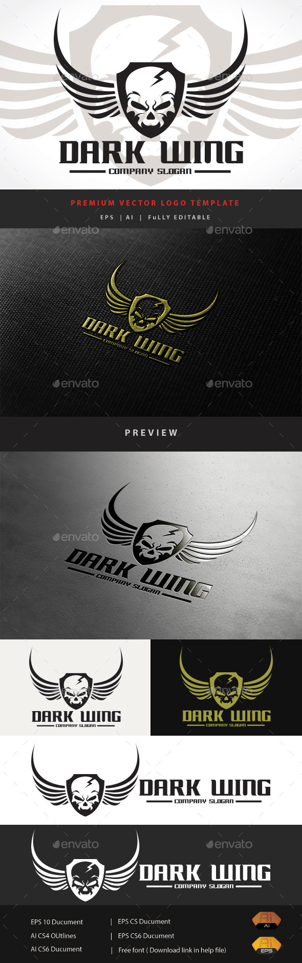 GraphicRiver Dark Wing 11508979 GraphicRiver Dark Wing 11508979