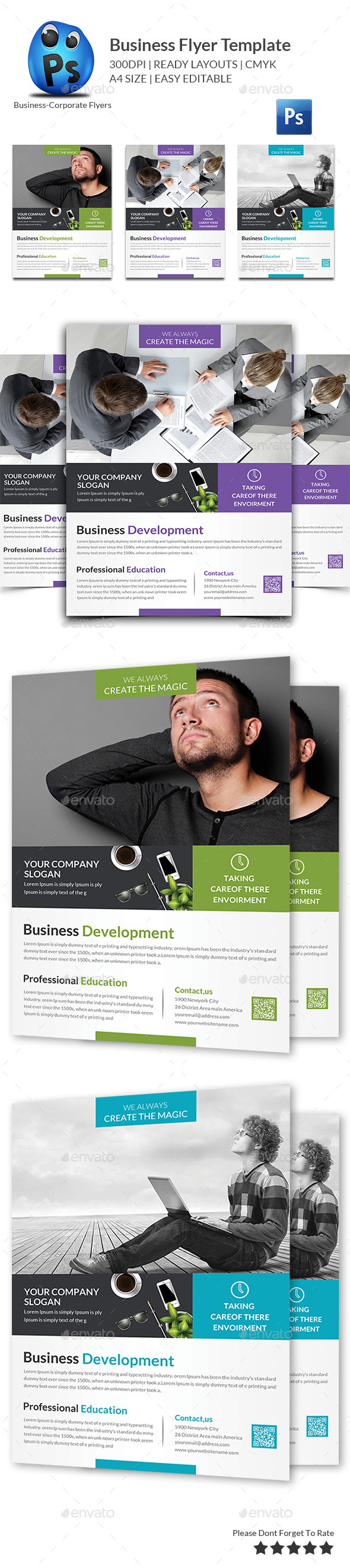 GraphicRiver Business Flyer Template 11509330 GraphicRiver Business Flyer Template 11509330
