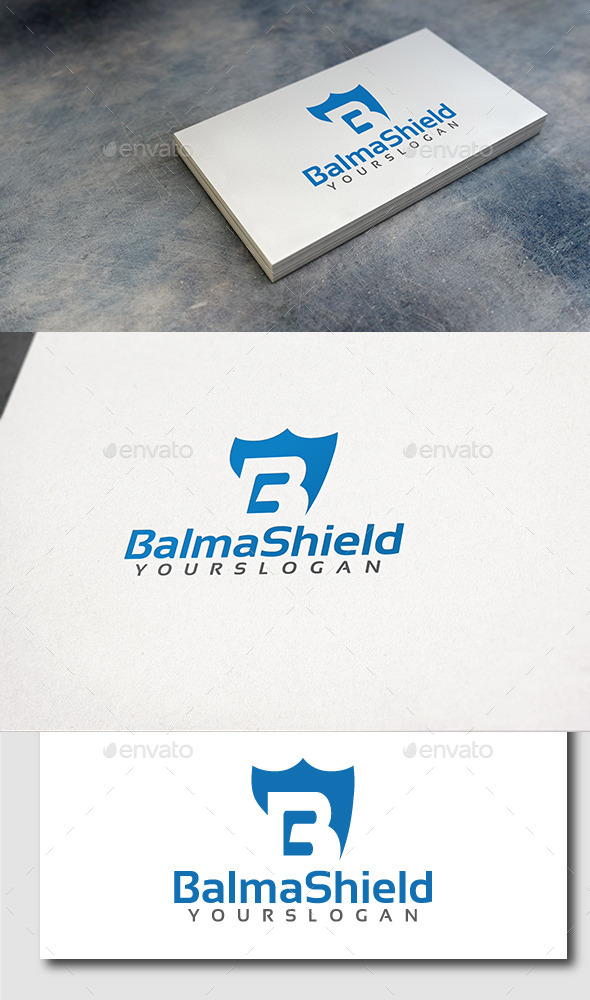 GraphicRiver Letter B Shield Logo 11509471 GraphicRiver Letter B Shield Logo 11509471